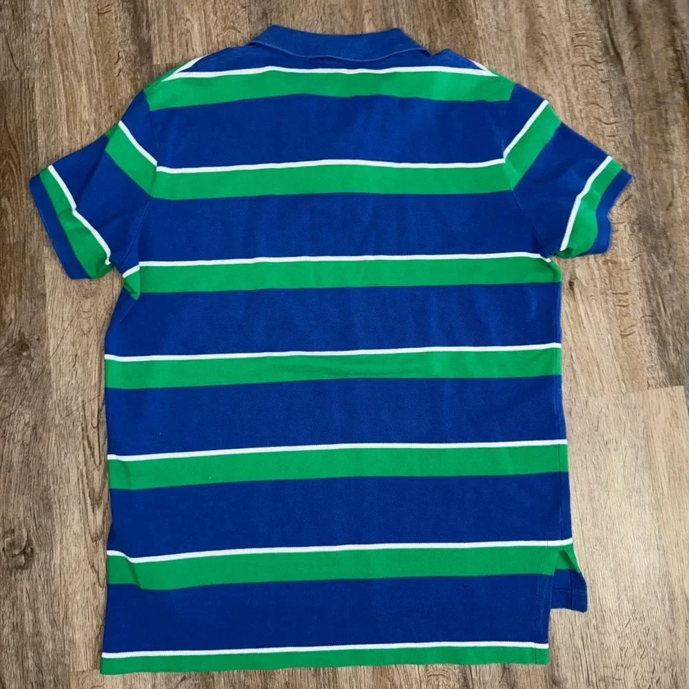 Ralph Lauren • Custom Fit Striped Polo